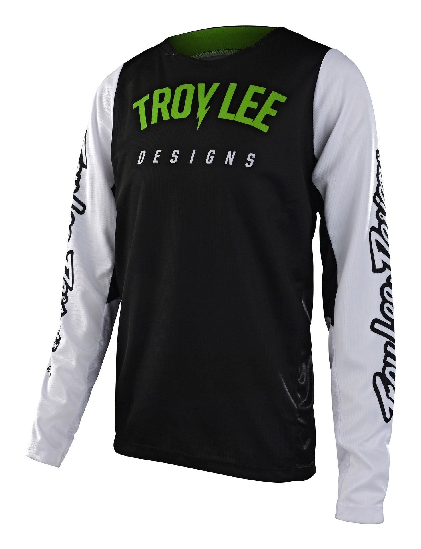 Jersey para niño Troy Lee Designs Gp Pro Boltz Black / White